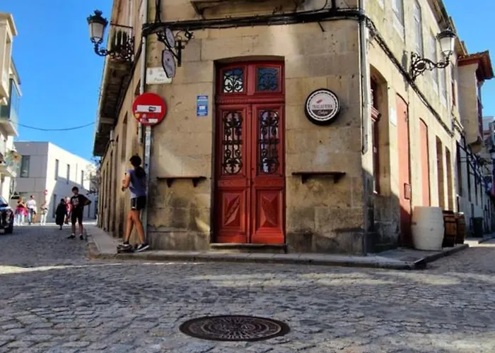 Playa Bouzas - - Parking Free Apartmán